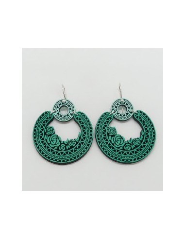 Wooden macramé design dangle hook...