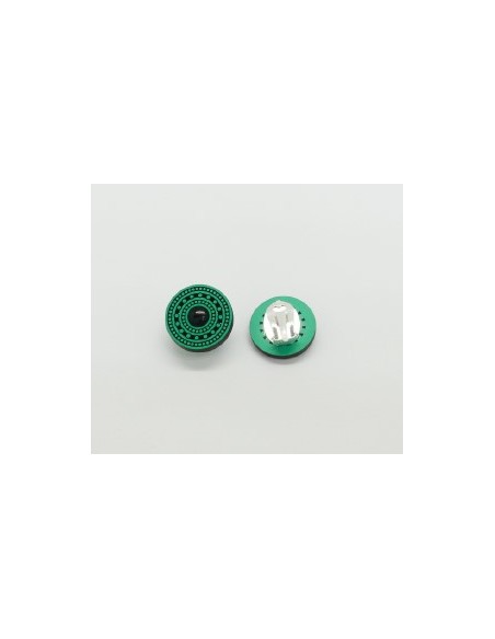 Pendientes clip azabache- Camelia