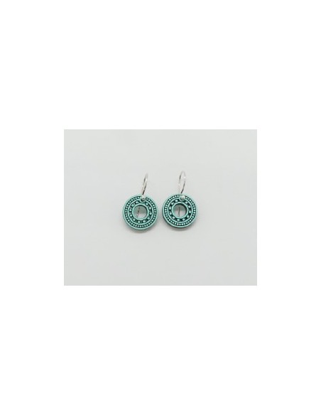 Pendiente gancho corto - Camelia