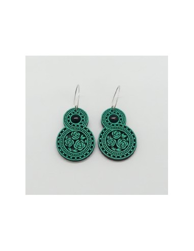 Wooden macramé design dangle hook...