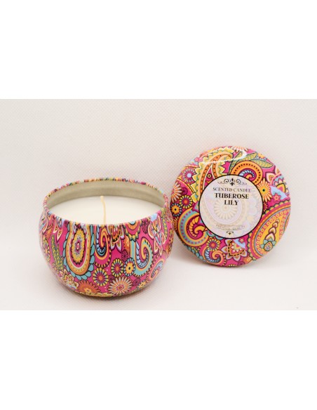 Vela aromática - Lirio y nardo