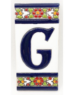 Letra G - Cerámica