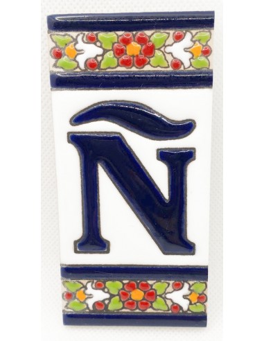 Ceramic letter tile - Ñ