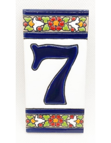 Ceramic number tile - 7