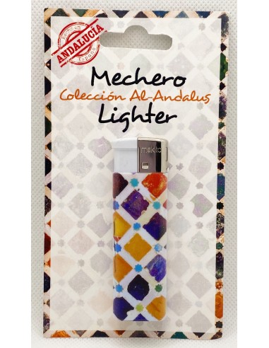 Mechero Mosaicos Alhambra y arabescos
