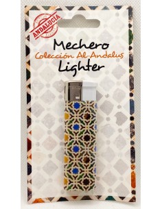 Mechero Mosaicos Alhambra y arabescos