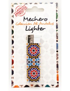 Mechero Mosaicos Alhambra y arabescos
