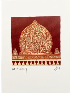 Lámina Alhambra y Geometrías arabescas