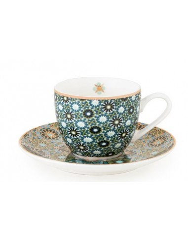 Porcelain cup and saucer set - The...
