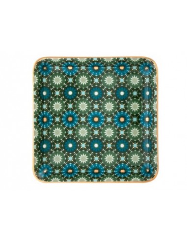 Porcelain square tray - The Andalusia...