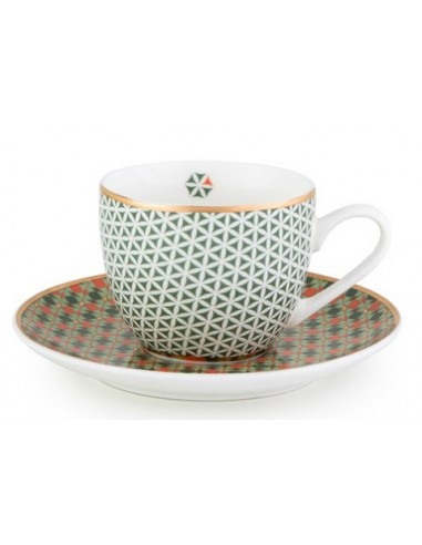 Porcelain cup and saucer set - The...