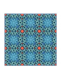 Silicone Coaster - Dalida design - 9x9cm