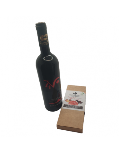 Gourmet Wine and Chocolate Gift Set
