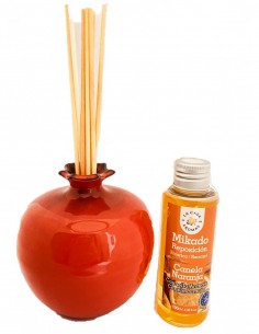 Pack: Granada cerámica roja & mikados esencias 2