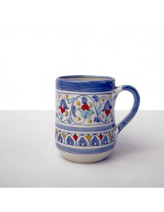 Al-Yarrar Ceramic large cup with handle Andalusí design 2