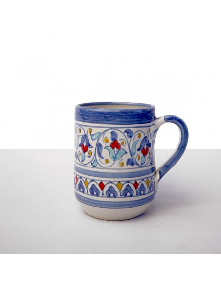 Al-Yarrar Ceramic large cup with handle Andalusí design