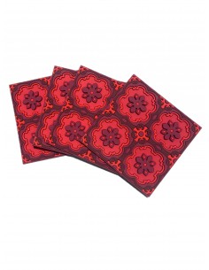 Set 4 posavasos - Sejjadeh Ruby