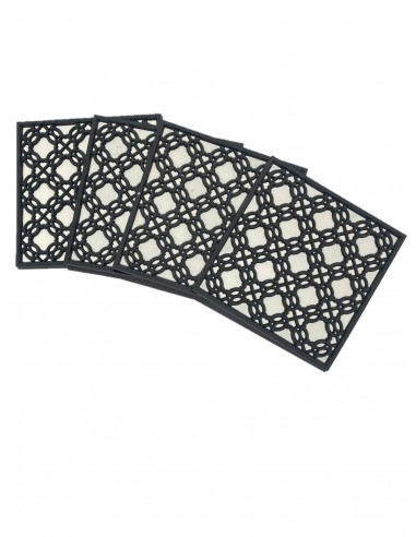 Set of 4 Silicone Coasters - Silsal...