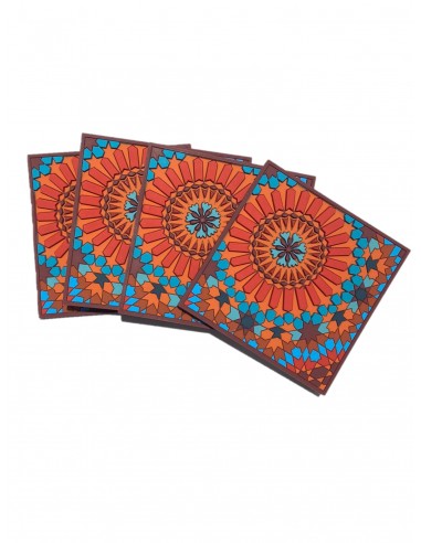 Set of 4 Silicone Coasters -...