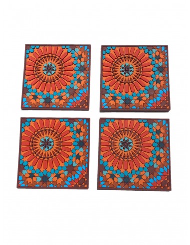 Set 4 posavasos - Moucharabieh M1