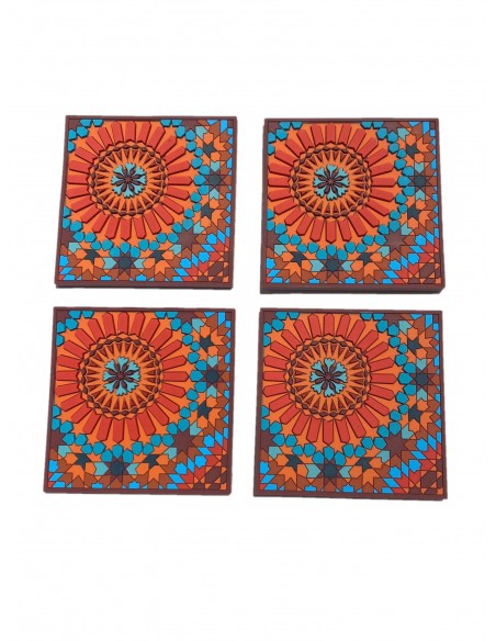 Set 4 posavasos - Moucharabieh M1