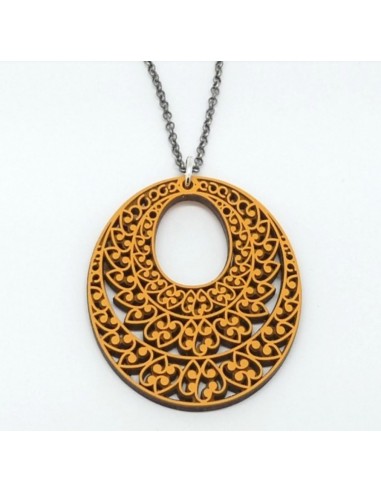 Wooden pendant necklace - The Al...