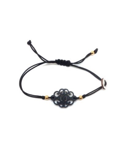 Wooden macramé design pendant...