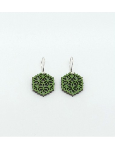 Wooden macramé design dangle hook...