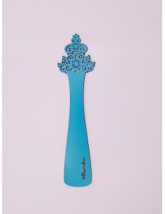 Wooden symmetrical design bookmark - The Traditional...