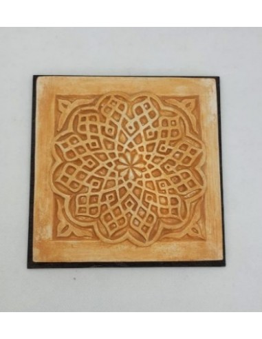 Yesería Medallón Pequeño Patinado