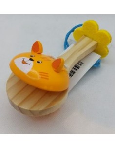 Castañuela con mango