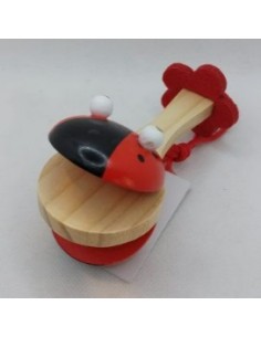 Castañuela con mango