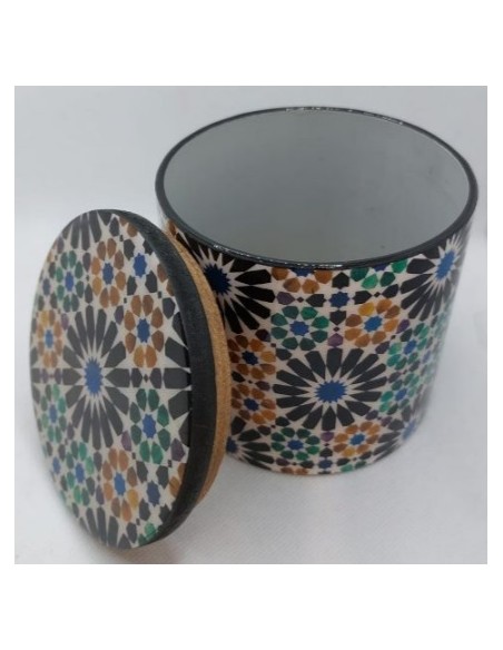 Tarro con Tapa Grande- Mosaicos Alhambra