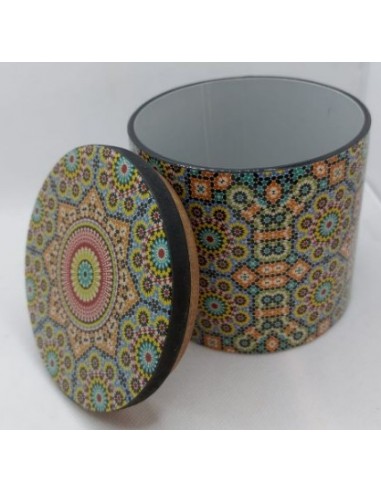 Tarro con Tapa Grande- Mosaicos Alhambra