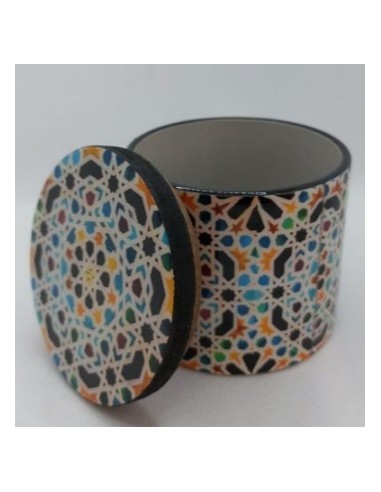 Tarro con Tapa Grande- Mosaicos Alhambra