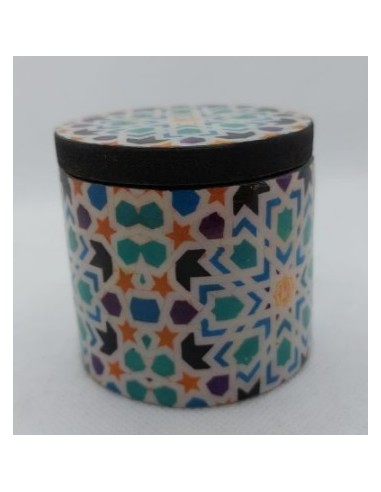 Small cylindrical Taracea design...