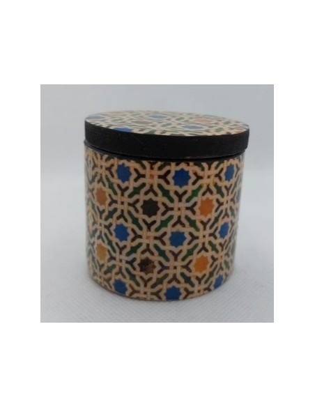Tarro con Tapa Pequeño- Mosaicos Alhambra