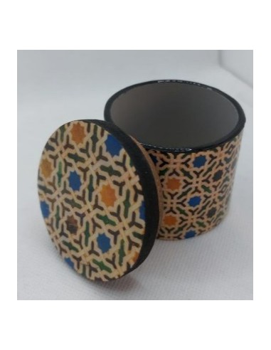 Small cylindrical Taracea design...