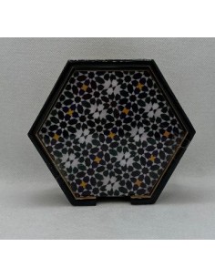 Posavasos de Madera Hexagonal