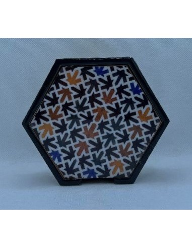 Posavasos de Madera Hexagonal