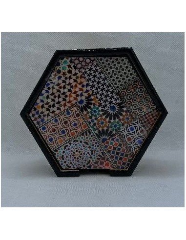 Posavasos de Madera Hexagonal