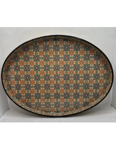 Bandeja Ovalada T.4- Mosaicos Alhambra