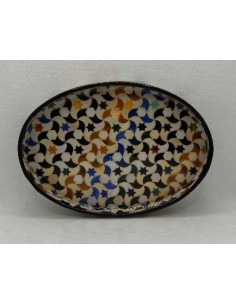 Bandeja Ovalada T.1- Mosaicos Alhambra