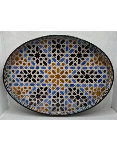 Bandeja Ovalada T.4- Mosaicos Alhambra