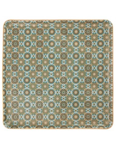 Porcelain square tray - The Andalusia...