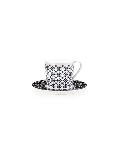 Porcelain cup and saucer set - The...