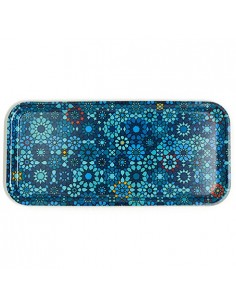 Bandeja rectangular - Moucharabieh Blue