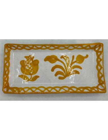 23.5X13.5cm Ceramic Tray - Yellow...