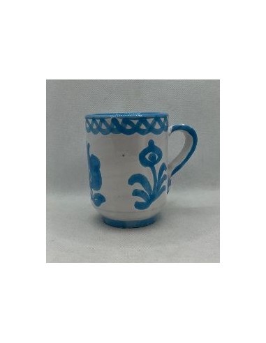 Ceramic mug with handle - Turquoise...