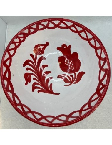 Large Ceramic salad bowl - Red...